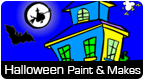 more halloween paint and makes